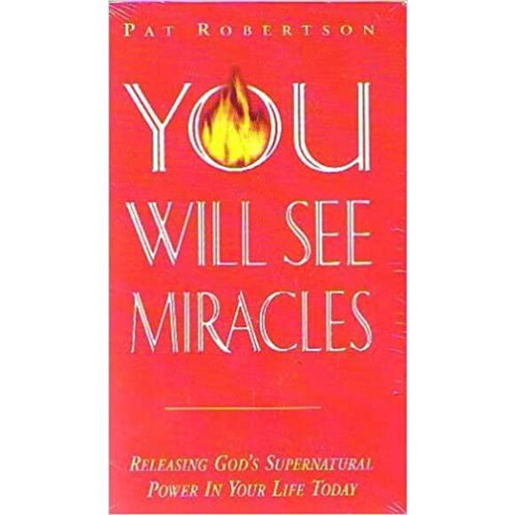 Vintage 2003 Pat Robertson You Will See Miracles Book on Cassette Tape - Picture 1 of 1